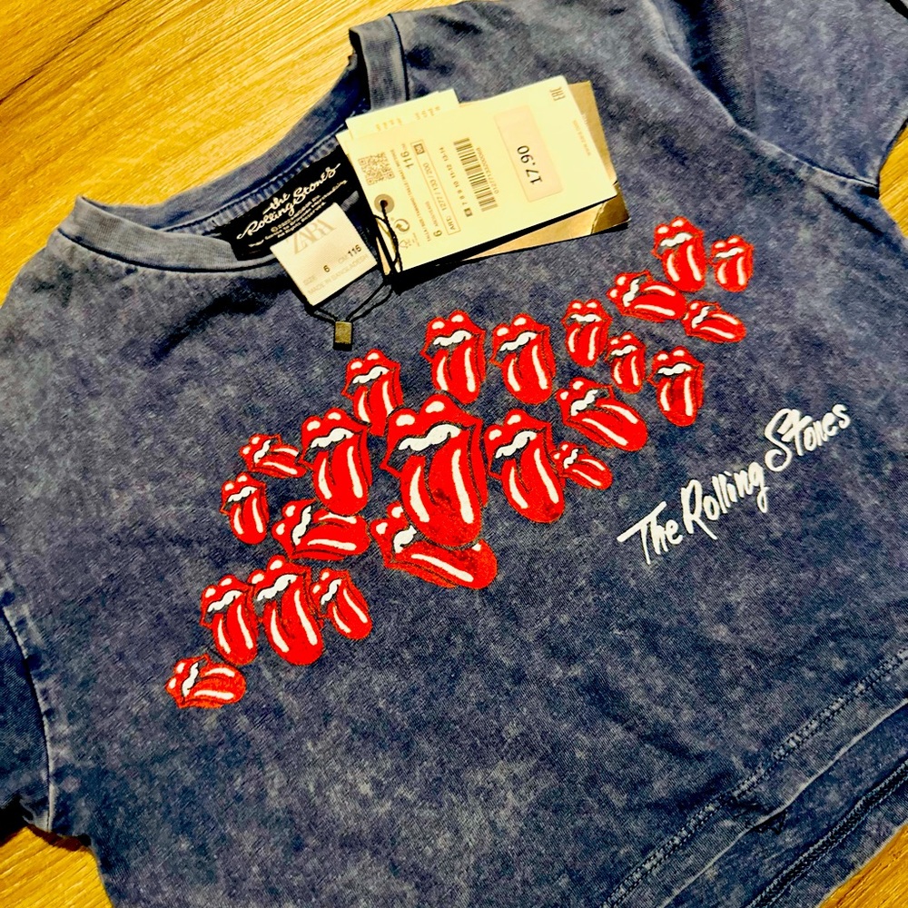 The Rolling Stones tee-shirt size 6